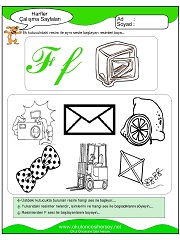 F Sesi Çalışma Sayfaları